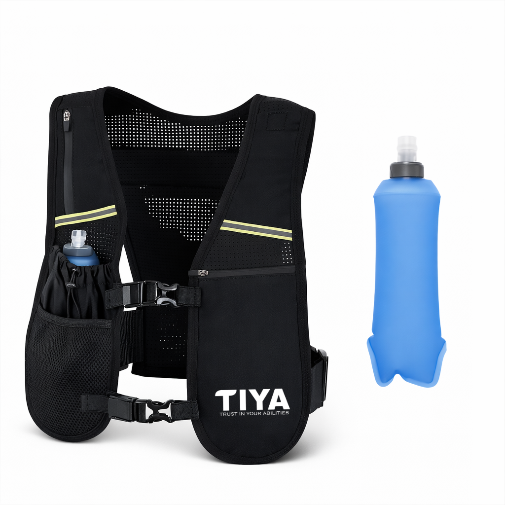 Running Hydration Vest with Water Bottle Holder & Phone Holder