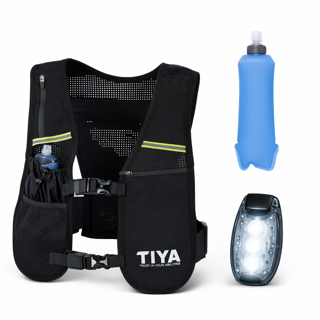 Running Hydration Vest with Water Bottle Holder & Phone Holder