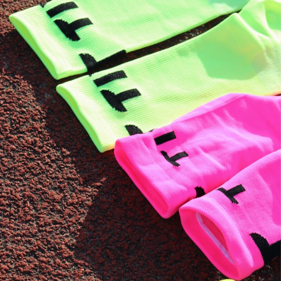 High-Performance Athletic Running Socks - Yellow